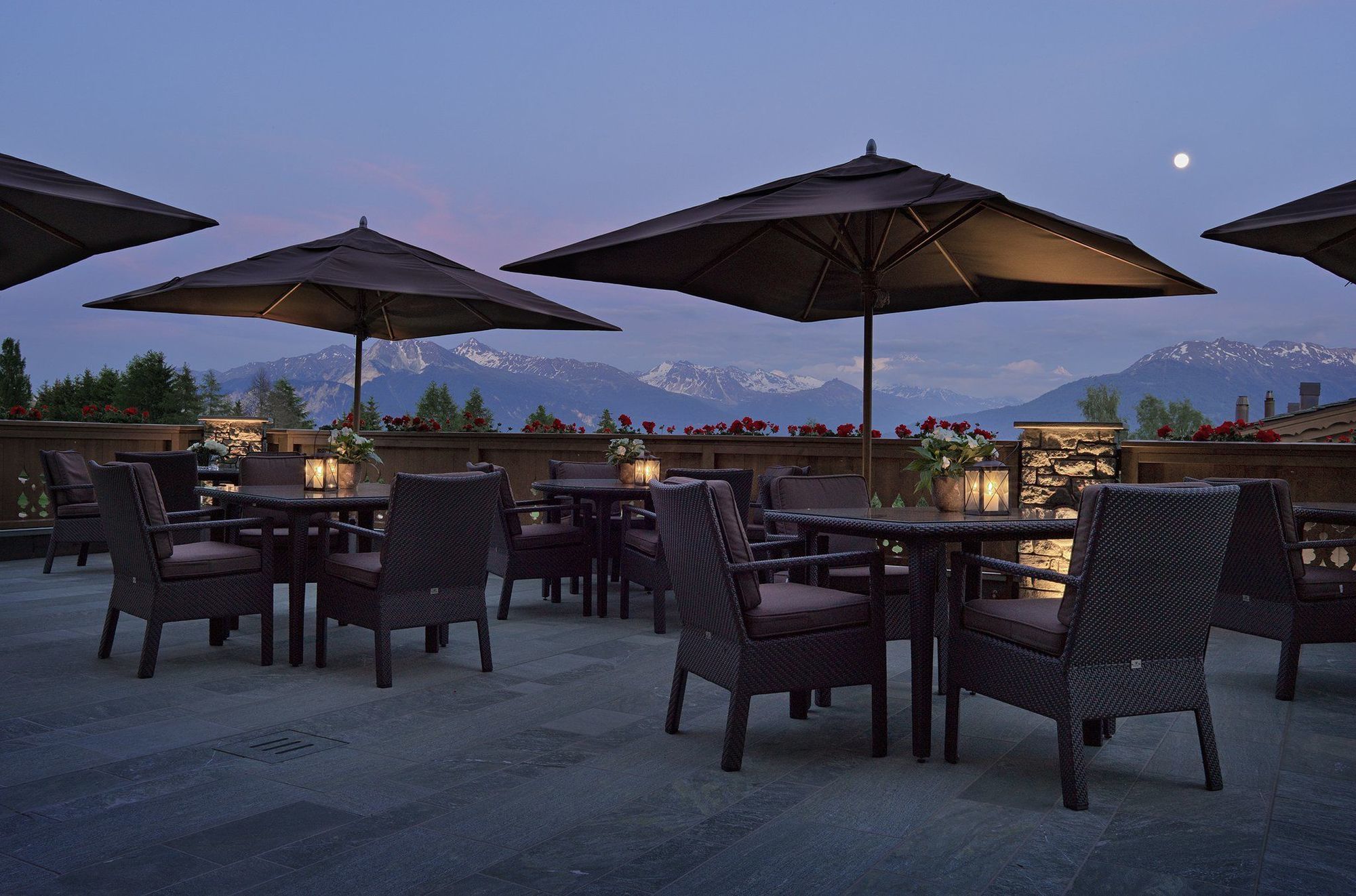 Guarda Golf Hotel & Residences Κρανς Μοντάνα Εστιατόριο φωτογραφία